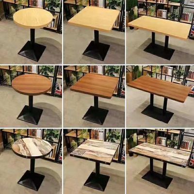 European MDF Wooden Table And Chair Anti Corrosion Insect Prevention