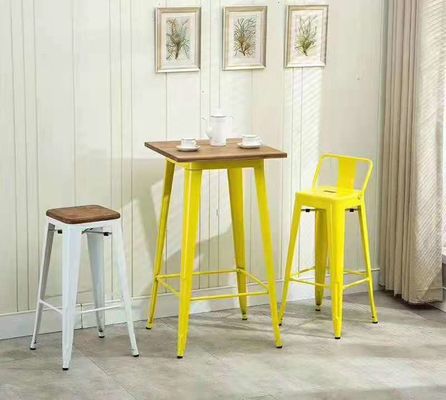 European MDF Wooden Table And Chair Anti Corrosion Insect Prevention