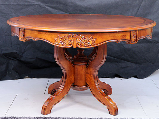 Solid Wood Luxury Wood Dining Room Sets Customized European Dining Room Furniture
