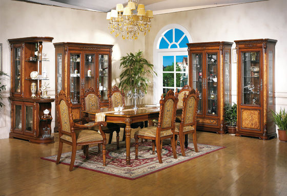 Customized High End Solid Wood Dining Table Set Marble Kitchen & Dining Room Tables