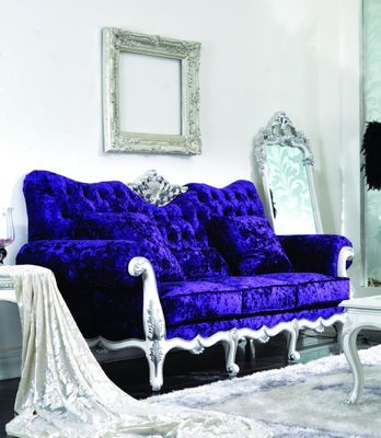 Xinyu S105 Classical Luxury Living Room Furnitures Wood Carved Royal Sofa Set