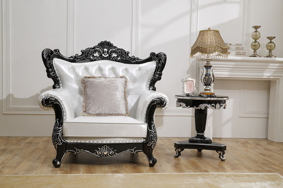 Newest Furniture Living Room Leather Sofa Sets for House Classical Design Antique Living Room Furniture