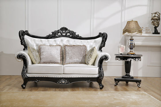 Newest Furniture Living Room Leather Sofa Sets for House Classical Design Antique Living Room Furniture