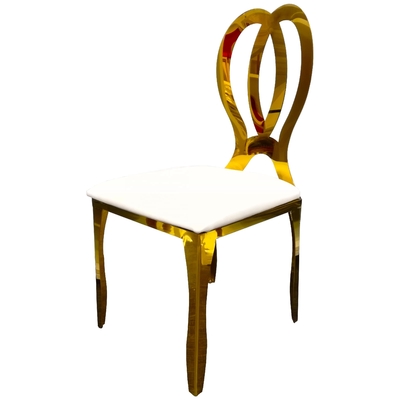 Stainless Steel Gold Butterfly Chair For Wedding Venue